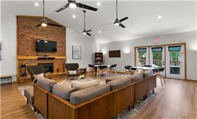 Community Building Interior