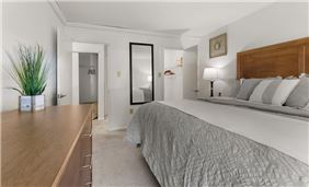 Primary Bedroom in Two-Bedroom Apartment