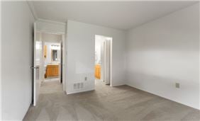 Primary Bedroom in Two-Bedroom Apartment