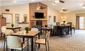 Community Building Interior