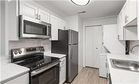 Prestige Kitchen Style (Shown Here in the Two-Bedroom Floor Plan)