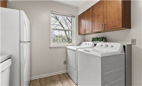 Washer and Dryer in Two-Bedroom Apartment