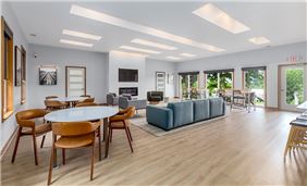 Community Building Interior