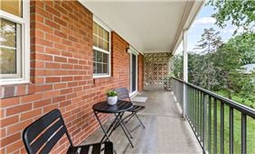 Expansive Private Balcony or Patio