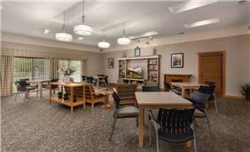 Community Building Interior