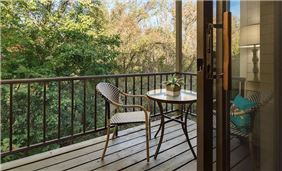 Spacious Private Balcony