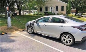 Electric Car Charging Station