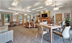 Community Building Interior