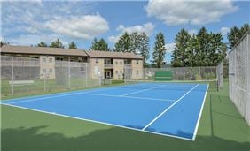 Community Tennis and Pickleball Court