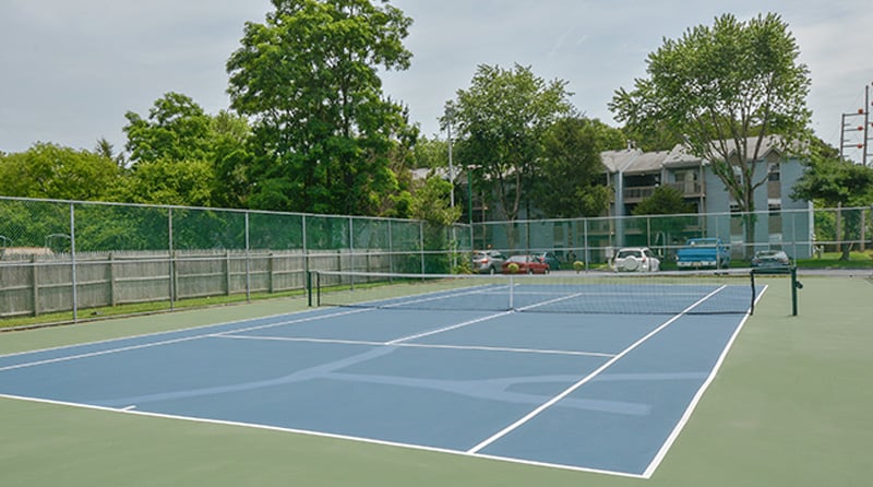 Tennis Court of California Apartments at Manor Communities, Absecon/New Jersey