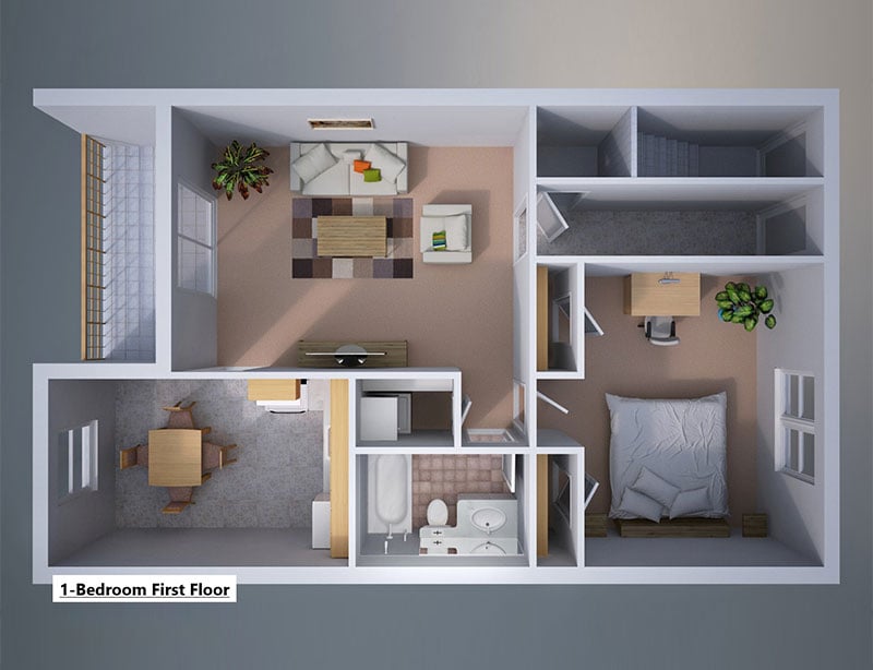 Floor of Gateway Apatments at Manor Communities, Wilkes-Barre/Pennsylvania