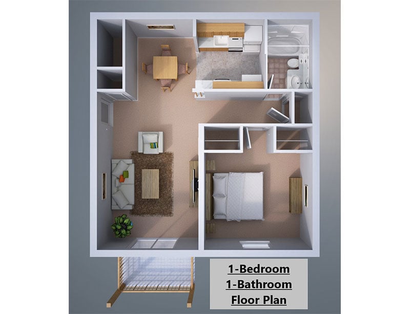 California Apartments Floor Plan