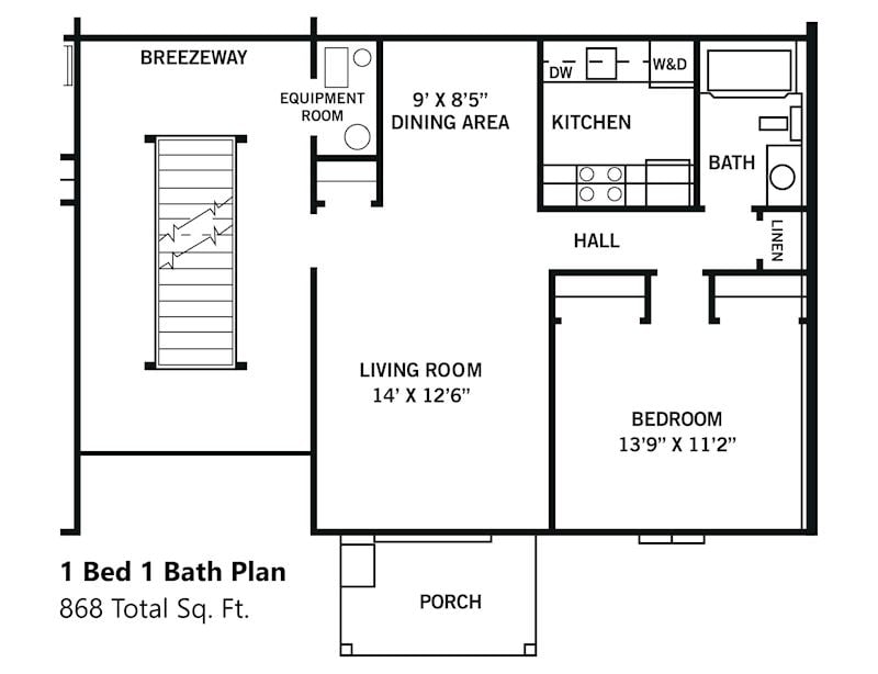 California Apartments Floor Plan