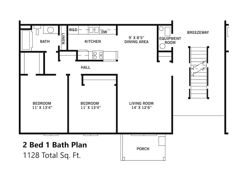 California Apartments Floor Plan