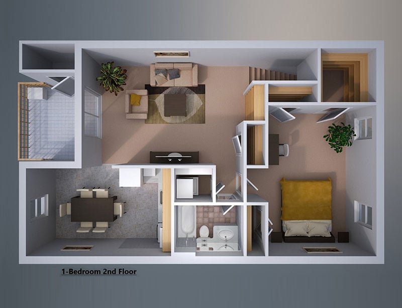 Powder Mill Apartments Floor Plan
