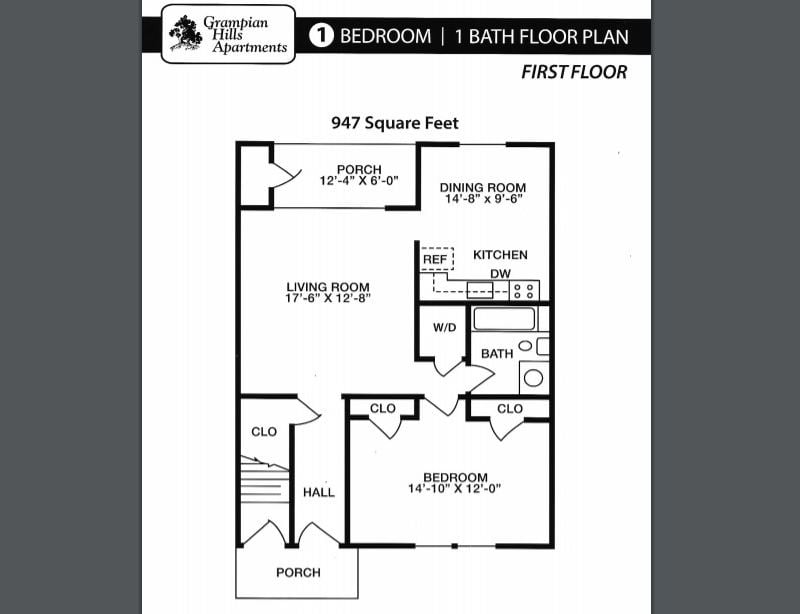 Grampian Hills Apartments Floor Plan