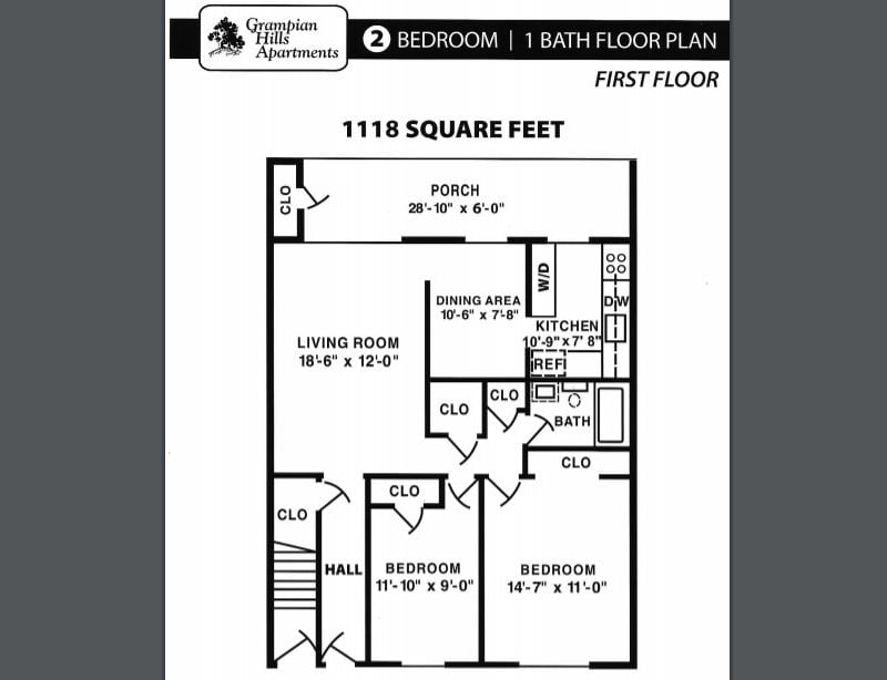 Grampian Hills Apartments Floor Plan