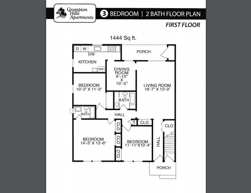 Grampian Hills Apartments Floor Plan