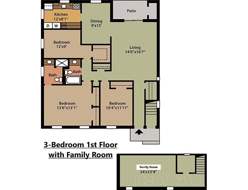 Powder Mill Apartments Floor Plan