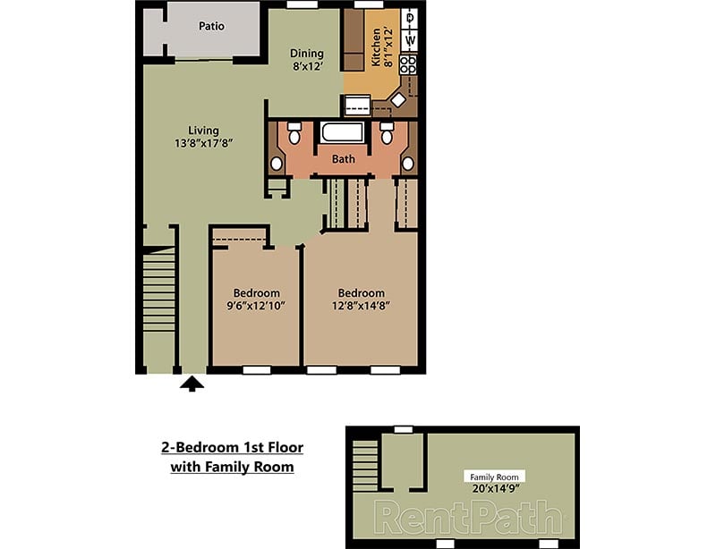 Powder Mill Apartments Floor Plan