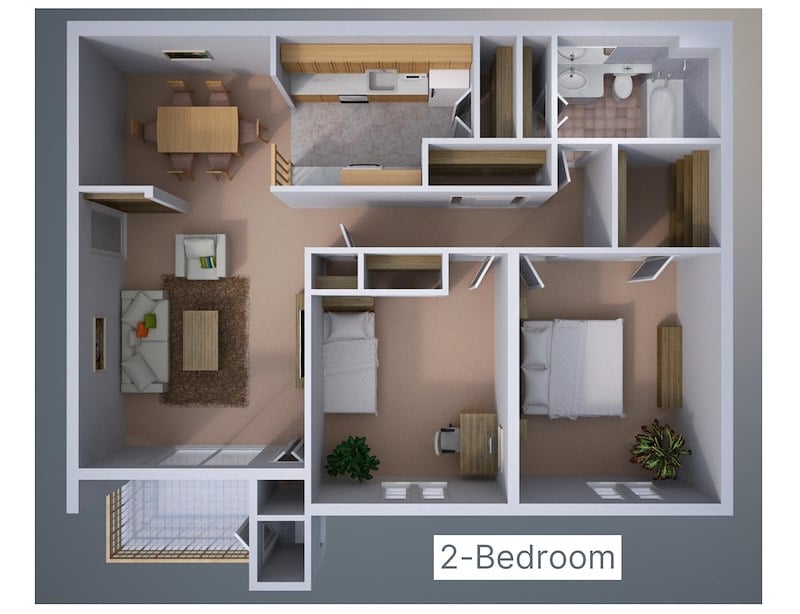 Pikeview Manor Apartments Floor Plan
