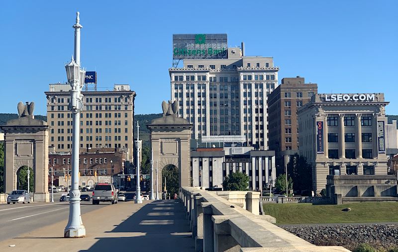 Walk to Wilkes-Barre/Pennsylvania